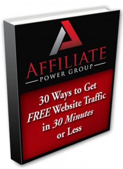 Product picture 30 Ways To Get Free Traffic In 30 Minutes Or Less eBook